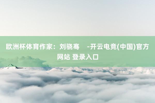 欧洲杯体育作家：刘骁骞    -开云电竞(中国)官方网站 登录入口
